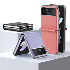 Telefoniümbris Dux Ducis Bril case for Samsung Galaxy Z Flip4 flip wallet back cover, pruun hind ja info | Telefonide kaitsekaaned ja -ümbrised | hansapost.ee
