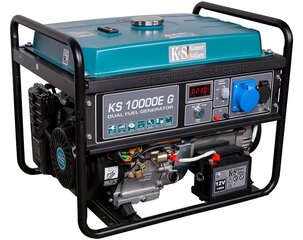 Bensiini/LPG Generaator KS10000E G hind ja info | Elektrigeneraatorid | hansapost.ee