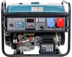 Bensiinigeneraator Könner ja Söhnen KS 7000E 1/3 price and information | Electric generators | hansapost.ee