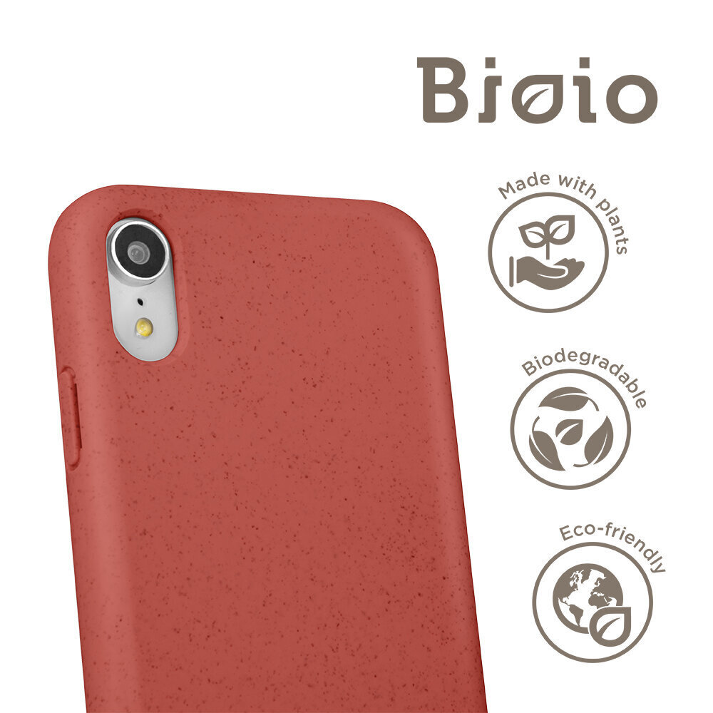 Telefoniümbris Forever Bioio case for iPhone 13 Pro Max 6,7, punane hind ja info | Telefonide kaitsekaaned ja -ümbrised | hansapost.ee