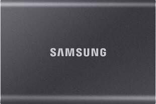 Samsung SSD T7 1TБ, Серый (MU-PC1T0T/WW) цена и информация | Жесткий диск Seagate ST1000VX005 | hansapost.ee