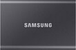 Samsung SSD T7 1TB, Hall (MU-PC1T0T/WW) цена и информация | Välised kõvakettad | hansapost.ee
