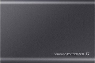 Samsung SSD T7 1TB, Hall (MU-PC1T0T/WW) hind ja info | Välised kõvakettad | hansapost.ee