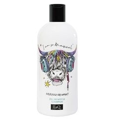 Dušigeel ja šampoon Laq Lehm 2in1, 300 ml price and information | Shampoos | hansapost.ee