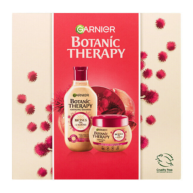 Komplekt Garnier Ricinus Oil & Almond: šampoon, 250 ml + juuksemask, 300 ml цена и информация | Šampoonid | hansapost.ee