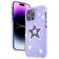 Kingxbar Heart Star iPhone 14 Plus, lilla hind ja info | Telefonide kaitsekaaned ja -ümbrised | hansapost.ee