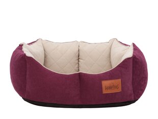 Koera pesa Hobbydog New York Premium, M, Bordo, 53x45 cm price and information | Nests, positions | hansapost.ee