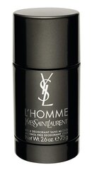 Дезодорант Yves Saint Laurent L'Homme 75 ml цена и информация | Парфюмированная косметика для мужчин | hansapost.ee