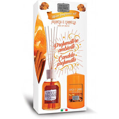 Pulkadega kodulõhn Sweet Home Collection, 100 ml + lõhnaküünal, 135 g hind ja info | Lõhnapulgad ja kodulõhnastajad | hansapost.ee