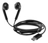 Nööpkõrvaklapid mikrofoniga HL-W110, USB-C, must цена и информация | Kõrvaklapid | hansapost.ee