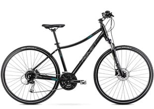 Jalgratas Romet Orkan 5 D 2022, 18", must цена и информация | Велосипеды | hansapost.ee