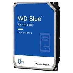 WD Blue WD80EAZZ цена и информация | Внутренние жёсткие диски (HDD, SSD, Hybrid) | hansapost.ee