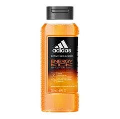 Dušigeel Adidas Energy Kick, 250 ml price and information | Shower gels, oils | hansapost.ee