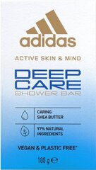 Твердый гель для душа Adidas Deep Care, 100 г цена и информация | Adidas Косметика для тела | hansapost.ee