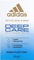 Tahke dušigeel Adidas Deep Care, 100 g цена и информация | Dušigeelid, õlid | hansapost.ee