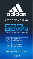 Твердый гель для душа Adidas Cool Down, 100 г цена и информация | Adidas Косметика для тела | hansapost.ee