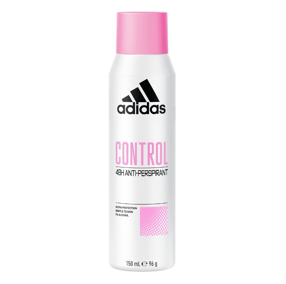 Spreideodorant Adidas Control, 150 ml цена и информация | Deodorandid | hansapost.ee