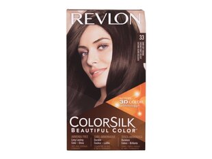 Краска для волос Revlon Colorsilk 33 Dark Soft Brown, 59,1 мл цена и информация | Краска для волос | hansapost.ee