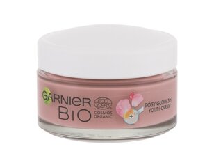 Näokreem Garnier Bio Rosy Glow 3in1, 50 ml hind ja info | Näokreemid | hansapost.ee