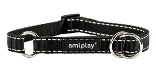 Amiplay kaelarihm Reflective, XL, must hind ja info | Koerte kaelarihmad ja traksid | hansapost.ee