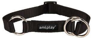 Полу-удушающий ошейник Amiplay Basic, XL, черный цена и информация | Ошейники, подтяжки для собак | hansapost.ee