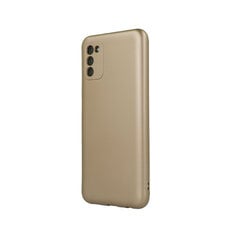 Telefoniümbris Metallic case for Samsung Galaxy M23 5G, kuldne hind ja info | Metallic Mobiiltelefonid ja lisatarvikud | hansapost.ee