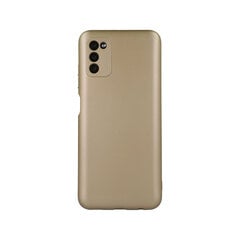 Telefoniümbris Metallic case for Samsung Galaxy M23 5G, kuldne цена и информация | Чехлы для телефонов | hansapost.ee