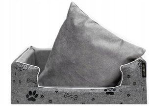 Amibelle автомобильный лежак для собак Emma, серый, 25 см x 40 см цена и информация | Принадлежности в дорогу | hansapost.ee