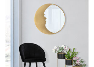 Seinapeegel A2A Moon 72,5 cm, kuldne цена и информация | Зеркала | hansapost.ee