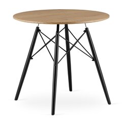 Стол TOD80, коричневый. цена и информация | Кухонные и обеденные столы | hansapost.ee