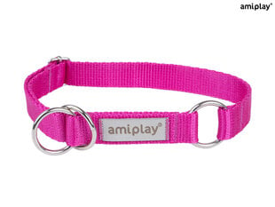 Amiplay poolpoov kaelarihm Samba, L, Pink hind ja info | Koerte kaelarihmad ja traksid | hansapost.ee