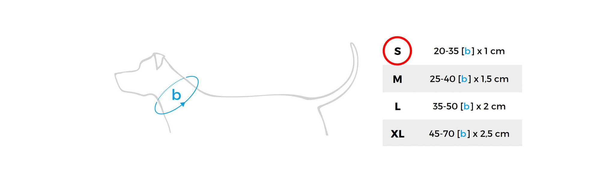 Amiplay reguleeritav kaelarihm Adventure Moro, S, 20-35x1 cm цена и информация | Koerte kaelarihmad ja traksid | hansapost.ee