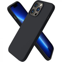 Telefoniümbris Mocco Ultra Slim Soft Matte Apple iPhone 14 Pro Max jaoks, must цена и информация | Чехлы для телефонов | hansapost.ee