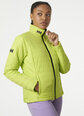 Helly Hansen весенне-осенняя куртка для женщин CREW INSULATOR, зеленый цвет