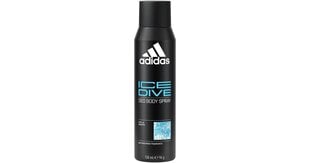 Мужской антиперспирант-спрей Adidas Ice Dive, 150 мл цена и информация | Adidas Гигиенические товары | hansapost.ee