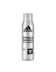 Spreideodorant Adidas Pro Invisibler, 150 ml hind ja info | Deodorandid | hansapost.ee