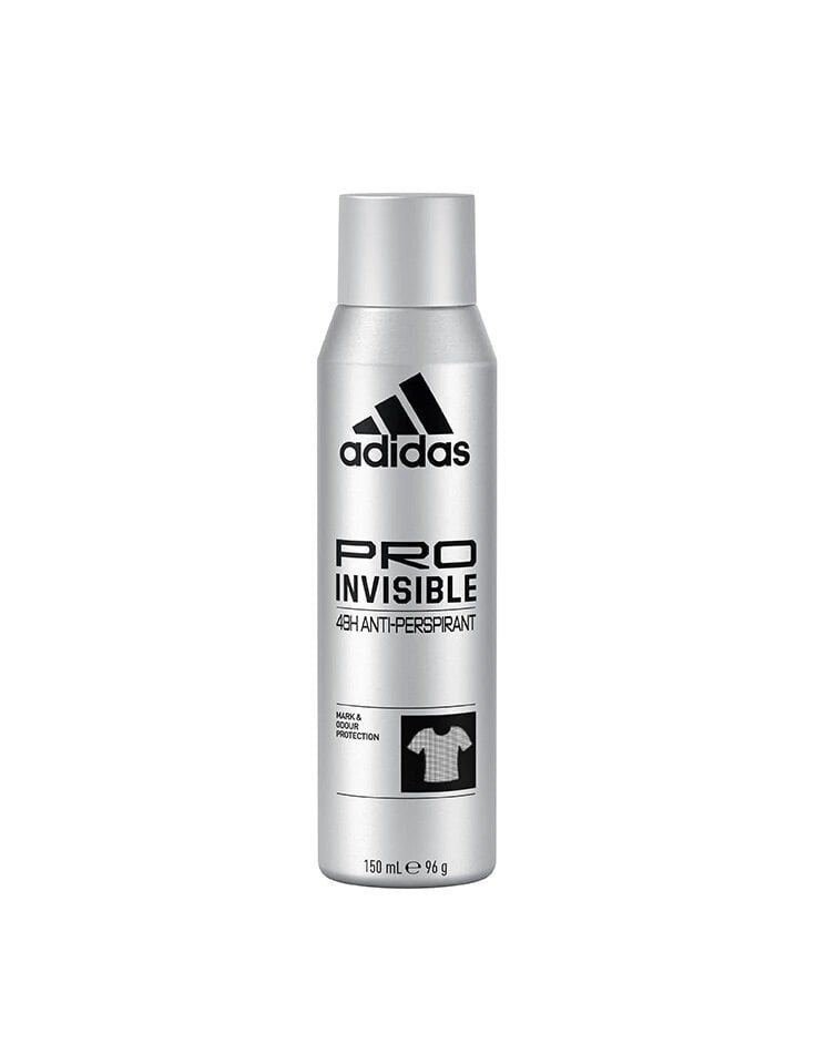 Spreideodorant Adidas Pro Invisibler, 150 ml цена и информация | Deodorandid | hansapost.ee