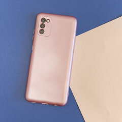 Telefoniümbris Metallic case for Samsung Galaxy A22 5G, roosa hind ja info | Telefonide kaitsekaaned ja -ümbrised | hansapost.ee