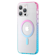 Kingxbar PQY Ice Crystal iPhone 14 Plus MagSafe, roosa цена и информация | Чехлы для телефонов | hansapost.ee