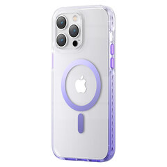 Kingxbar PQY Ice Crystal iPhone 14 Plus MagSafe, lilla цена и информация | Чехлы для телефонов | hansapost.ee