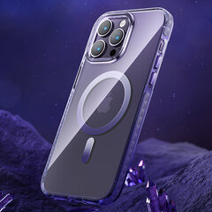Kingxbar PQY Ice Crystal iPhone 14 Plus MagSafe, hall hind ja info | Telefonide kaitsekaaned ja -ümbrised | hansapost.ee