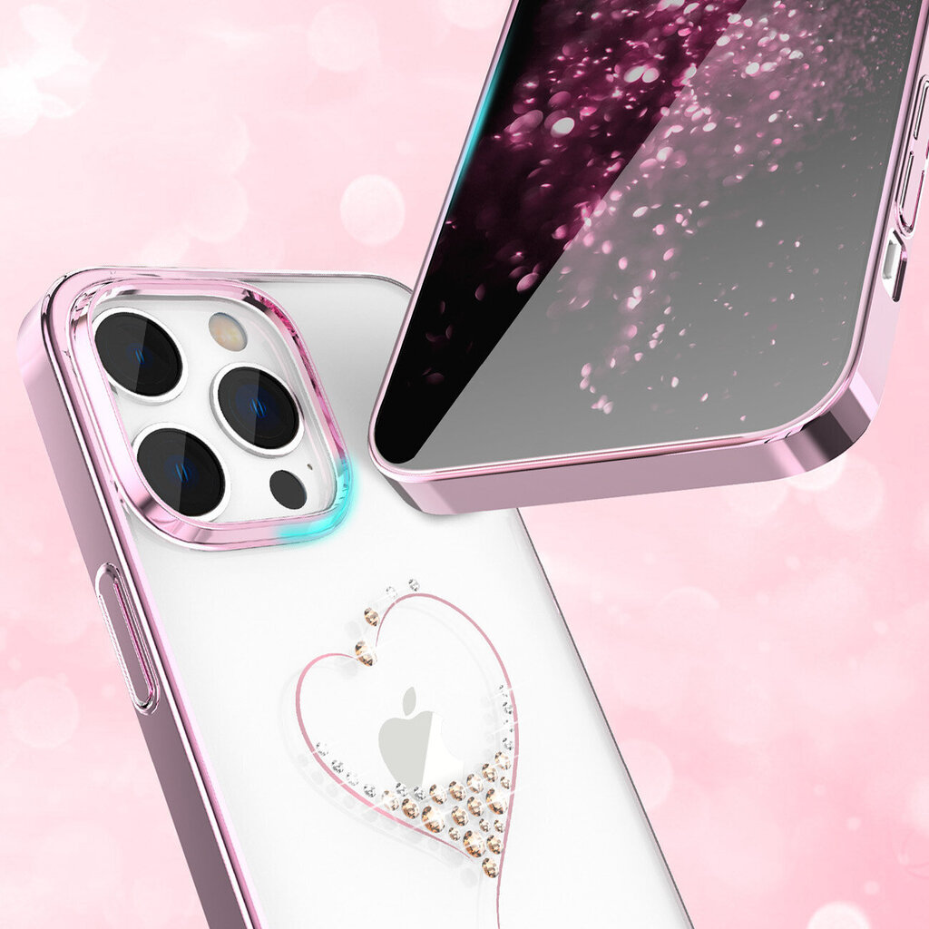 Kingxbar Wish iPhone 14, roosa цена и информация | Telefonide kaitsekaaned ja -ümbrised | hansapost.ee