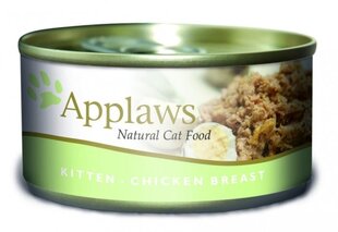 Консервы для кошек с курицей APPLAWS, 70 г цена и информация | Кошачьи консервы | hansapost.ee