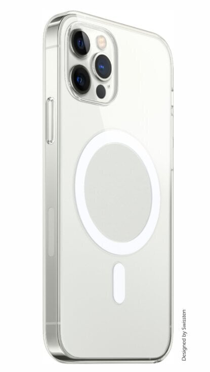 Swissten Clear Jelly MagStick telefonile iPhone 14 Pro, läbipaistev цена и информация | Telefonide kaitsekaaned ja -ümbrised | hansapost.ee