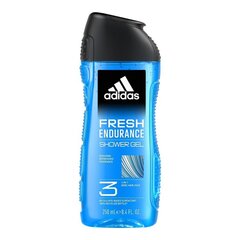 Dušigeel Adidas Fresh Endurance, 250 ml hind ja info | Dušigeelid, õlid | hansapost.ee
