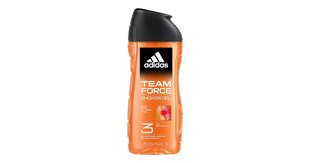 Dušigeel Adidas Team Force meestele, 250 ml hind ja info | Dušigeelid, õlid | hansapost.ee