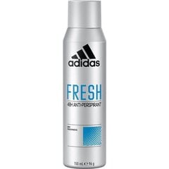Spreideodorant meestele Adidas Fresh, 150 ml цена и информация | Adidas Гигиенические товары | hansapost.ee