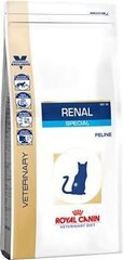 Kuivtoit neeruprobleemidega kassidele Royal Canin Cat Renal special, 4 kg hind ja info | Kassi kuivtoit ja kassikrõbinad | hansapost.ee