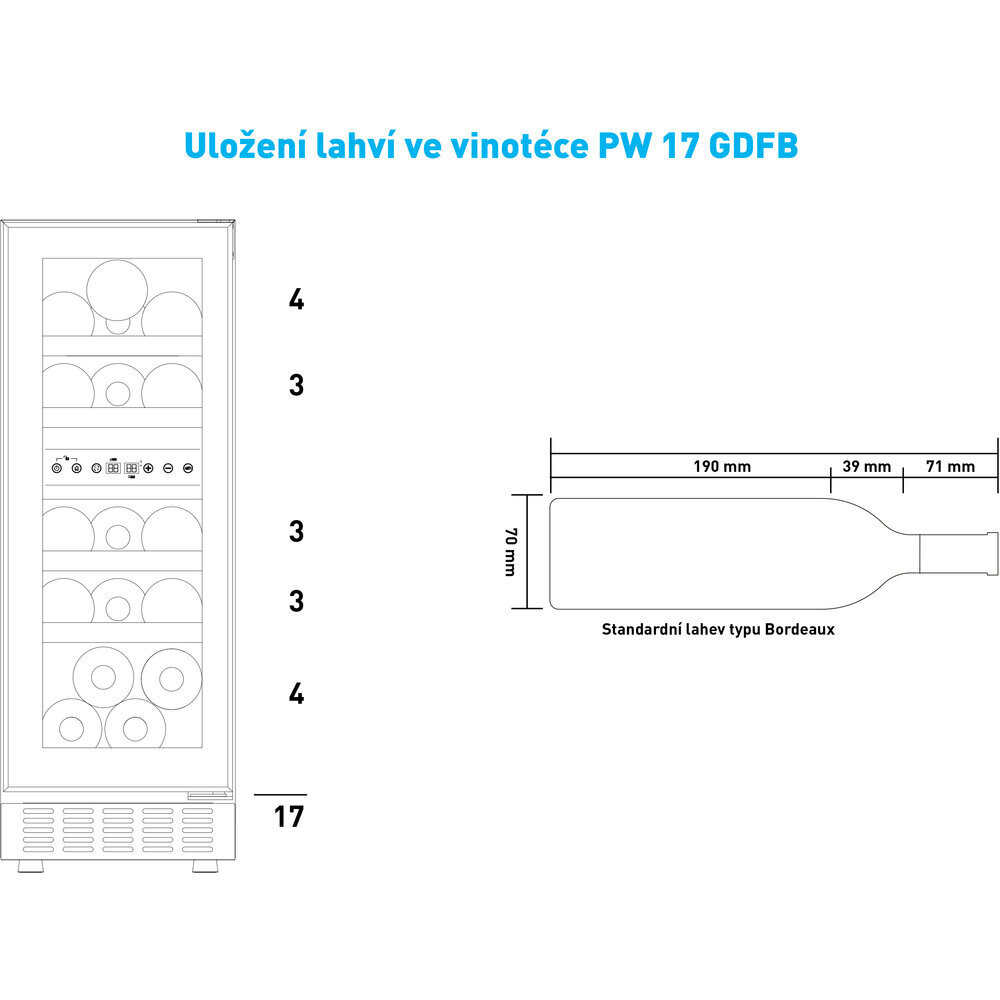 Philco PW 17 GDFB price and information | Veinikülmkapid | hansapost.ee