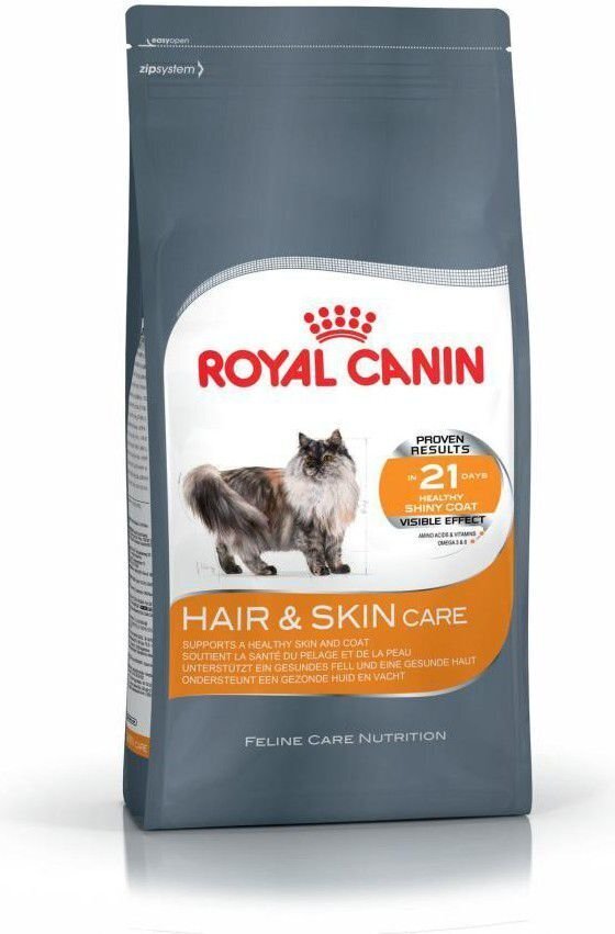 Royal Canin nahale ja kasukale Hair & Skin Care, 0,4 kg цена и информация | Kassi kuivtoit ja kassikrõbinad | hansapost.ee